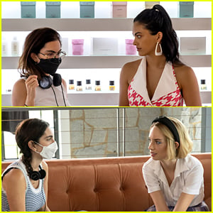 Go Behind-the-Scenes of Camila Mendes & Maya Hawke's New Netflix Movie 'Do Revenge' (Photos)