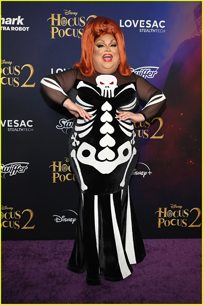 Ginger Minj at the Hocus Pocus 2 premiere