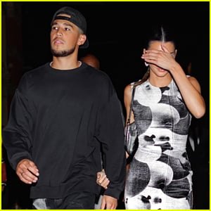 Kendall Jenner, NBA Player Devin Booker Step Out for Dinner