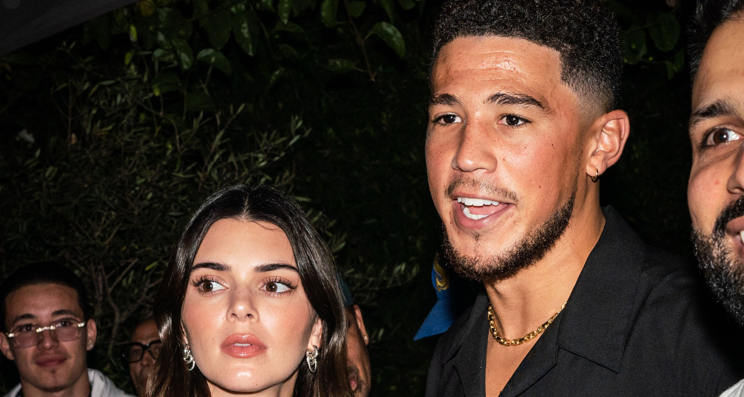 Kendall Jenner & Boyfriend Devin Booker Step Out for NBA 2K23 Launch ...