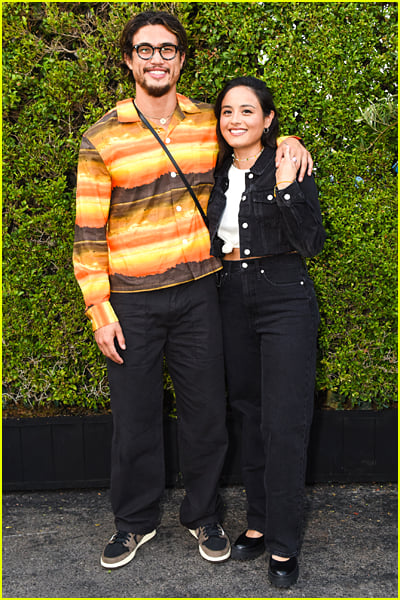 Charles Melton and Chase Sui Wonders at the Madewell launch event