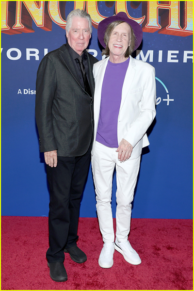 Alan Silvestri and Glen Ballard at the Pinocchio premiere