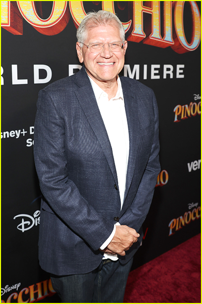 Robert Zemeckis at the Pinocchio premiere