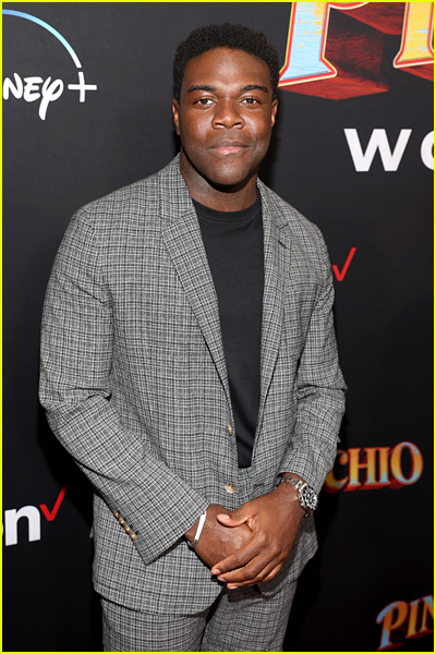 Sam Richardson at the Pinocchio premiere