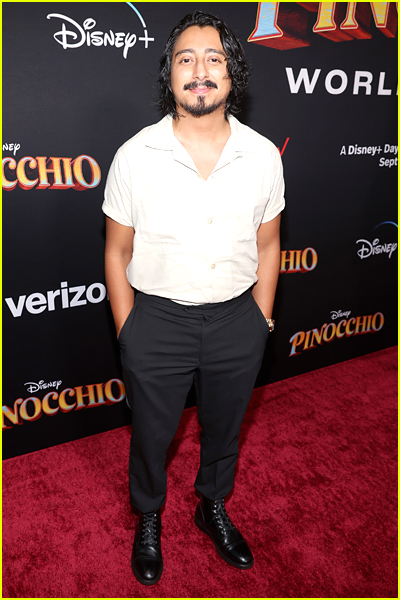 Tony Revolori at the Pinocchio premiere