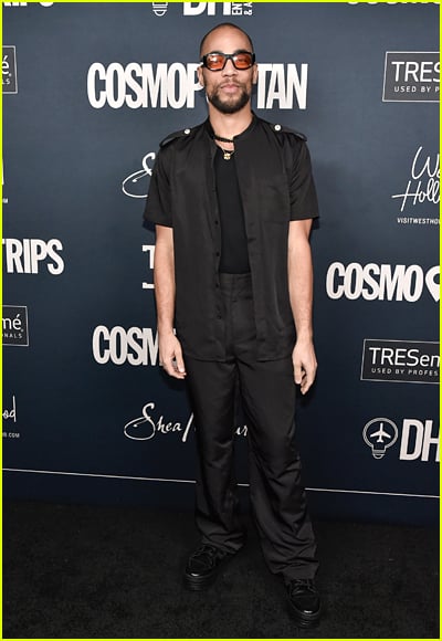 Kendrick Sampson at the CosmoTrips launch event