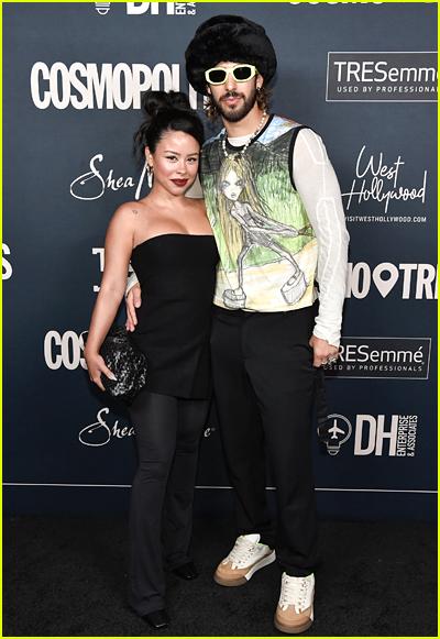 Cierra Ramirez and OTHRSYDE at the CosmoTrips launch event