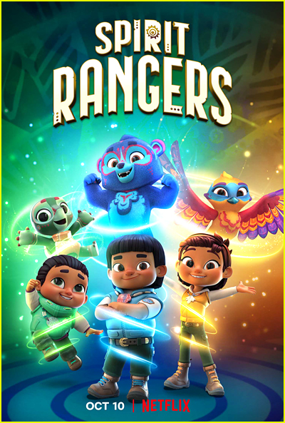 Spirit Rangers on Netflix key art