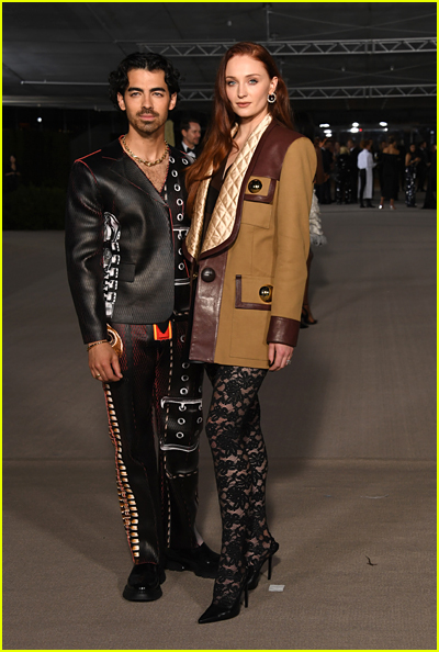 Joe Jonas and Sophie Turner at the Academy Museum gala