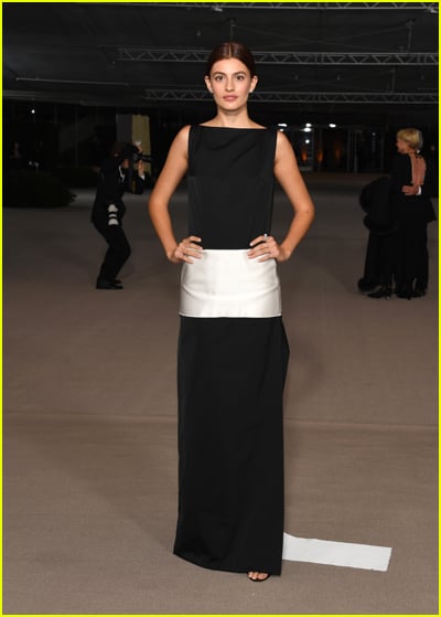 Diana Silvers at the Academy Museum gala