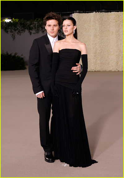 Brooklyn and Nicola Peltz Beckham at the Academy Museum gala