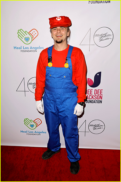 Prince Jackson at a Halloween Party