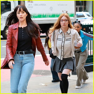 Sydney Sweeney Spotted on 'Madame Web' Set for First Time! (Photos)