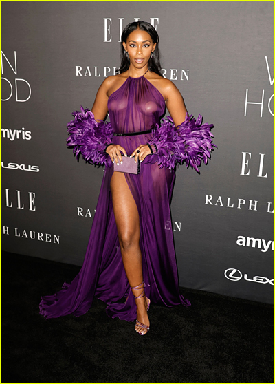 Nafessa Williams at the Elle Women In Hollywood Celebration