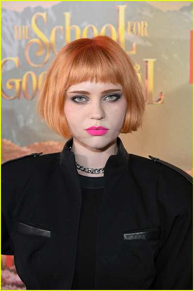 Sierra McCormick at the School for Good and Evil Premiere