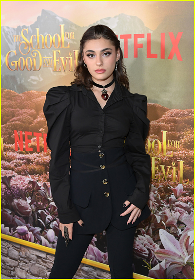 Yasmeen Fletcher at the School for Good and Evil Premiere