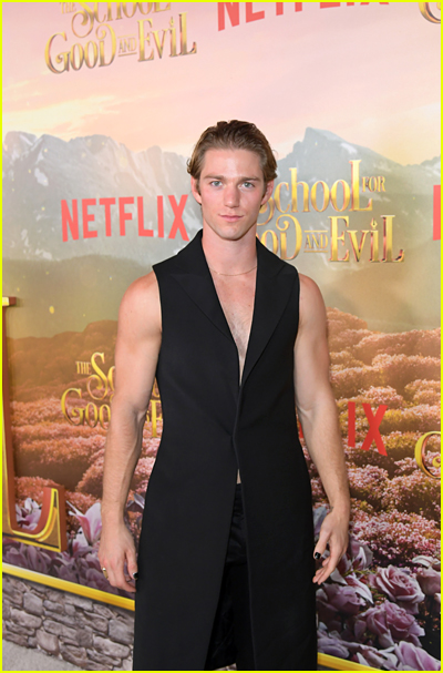 Nico Greetham at the School for Good and Evil Premiere