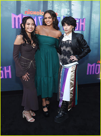 Nayah Damasen, Miia Harris & Ceci Balagot  at the Monster High: The Movie Screening