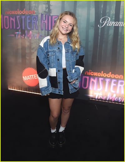 Pressley Hosbach at the Monster High: The Movie Screening