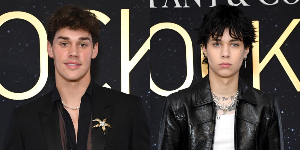 Noah Beck & Landon Barker Attend Tiffany & Co Event After ‘The D’Amelio