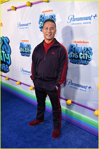 BD Wong at the Blue's Big City Adventure premiere