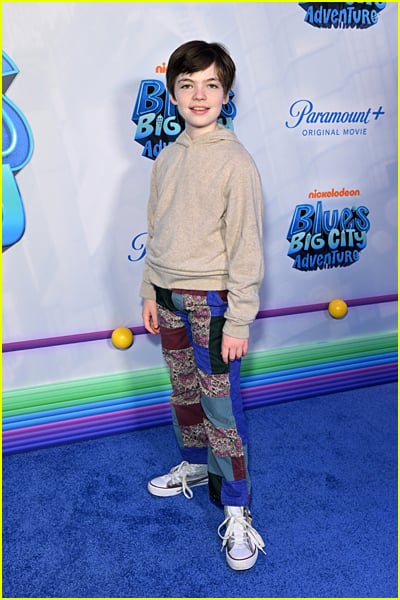 Maxim Swinton at the Blue's Big City Adventure premiere