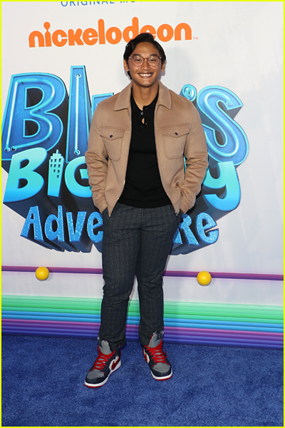 Josh Dela Cruz at the Blue's Big City Adventure premiere