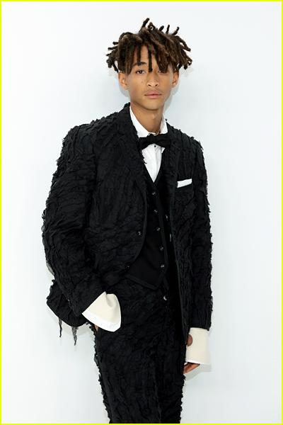 Jaden Smith on the carpet at the CFDA Awards