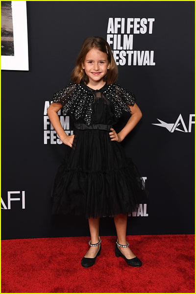 Alina Brace on the red carpet at the Fabelmans premiere at AFI Fest