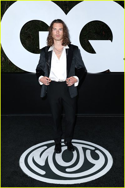 Sam Corlett at the GQ Men of the Year Party