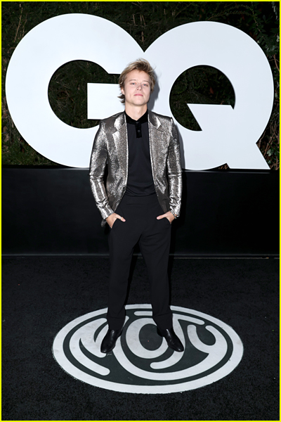 Rudy Pankow at the GQ Men of the Year Party