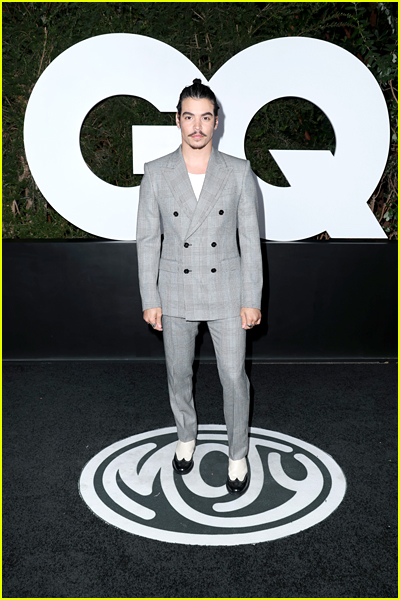 Aaron Dominguez at the GQ Men of the Year Party