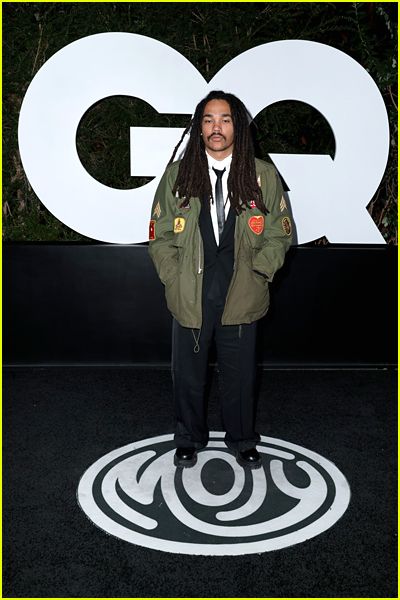 Luka Sabbat at the GQ Men of the Year Party