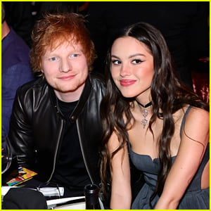 Olivia Rodrigo Meets With Ed Sheeran at Rock & Roll Hall of Fame Induction Ceremony
