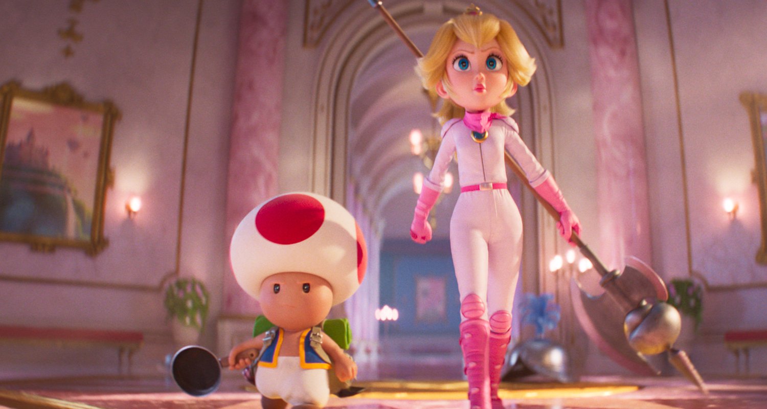 Princess Peach And Toad Get Ready To Fight In ‘super Mario Bros Trailer Watch Now Anya 