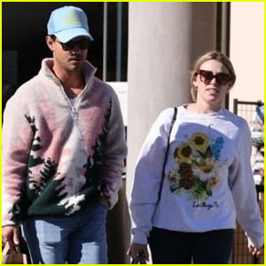 Newlyweds Taylor Lautner & Tay Dome Bundle Up For Shopping Trip After Honeymoon