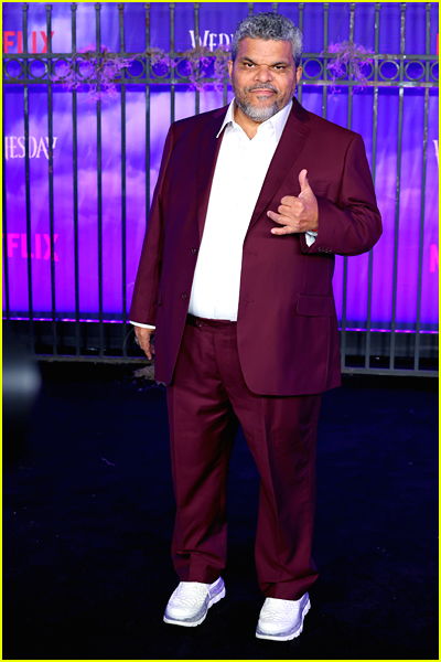 Luis Guzmán at the Wednesday premiere