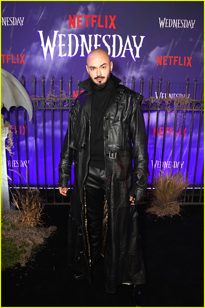 Victor Teodor Dorobantu at the Wednesday premiere