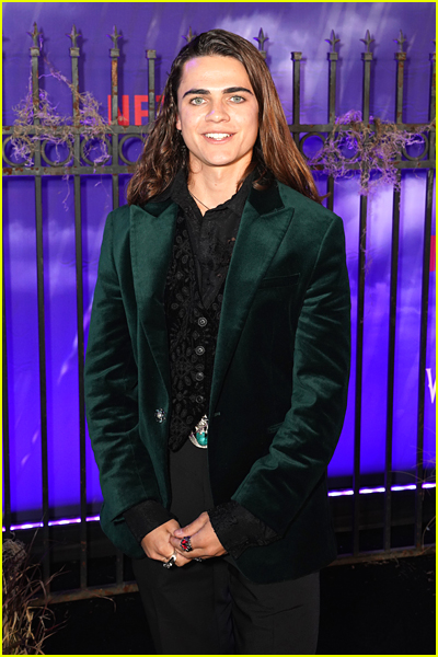Oliver Watson at the Wednesday premiere
