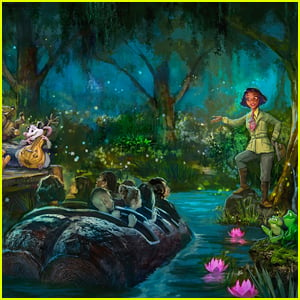 Disney reveals new Splash Mountain Princess and the Frog image