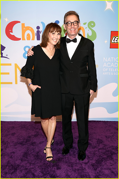 Jill Talley and Tom Kenny at the Childrens and Family Emmy Awards