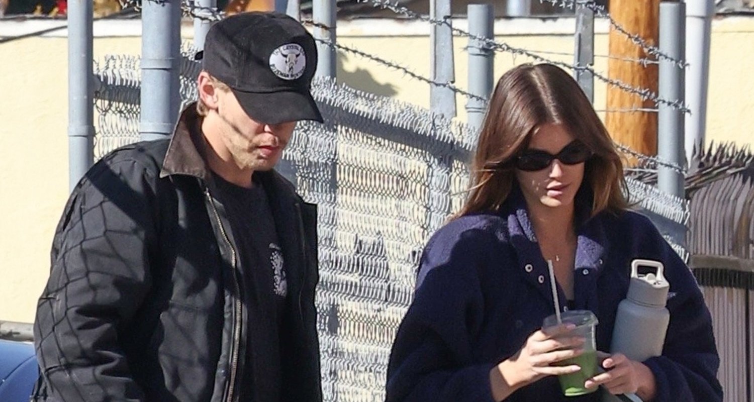 Austin Butler Goes for Juice Run with Girlfriend Kaia Gerber Austin