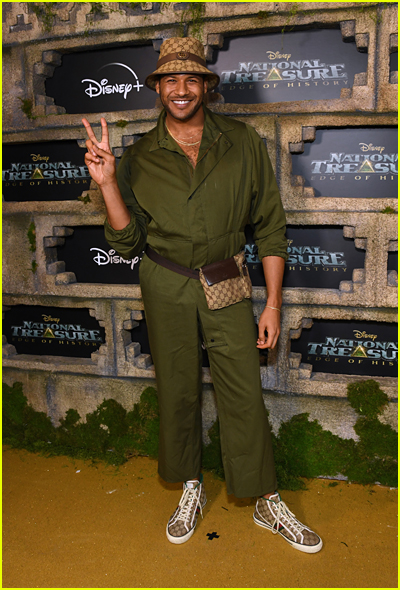 Jeffrey Bowyer-Chapman at the National Treasure Premiere