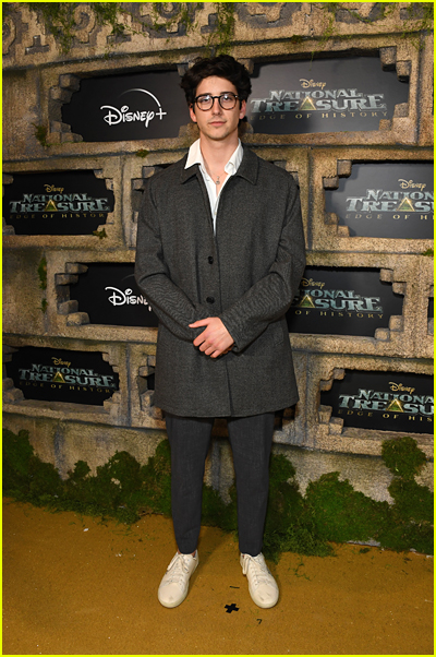 Milo Manheim at the National Treasure Premiere