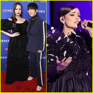 Sofia Carson & Diane Warren Perform New Song 'Applause' at CNN Heroes Tribute