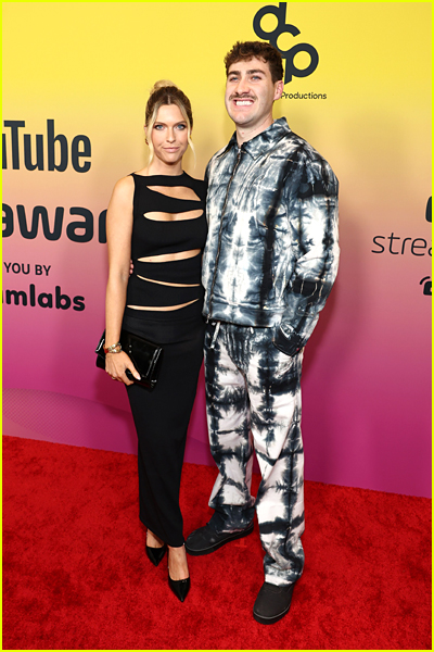 Airrack and Hope LaVine at the Streamy Awards 2022