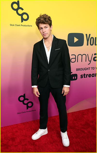 Ben Azelart at the Streamy Awards 2022