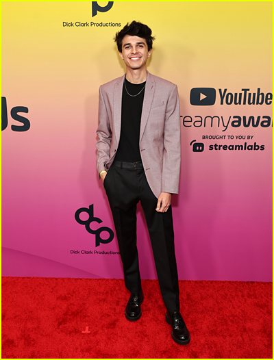 Brent Rivera at the Streamy Awards 2022