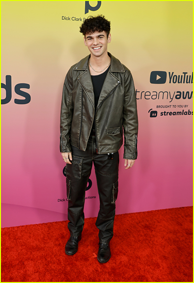 Jake Clark at the Streamy Awards 2022