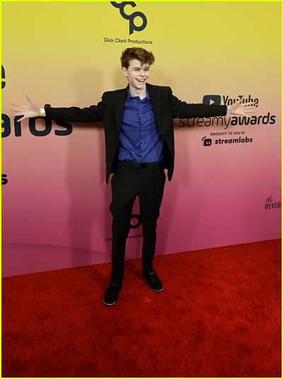 Merrick Hanna at the Streamy Awards 2022